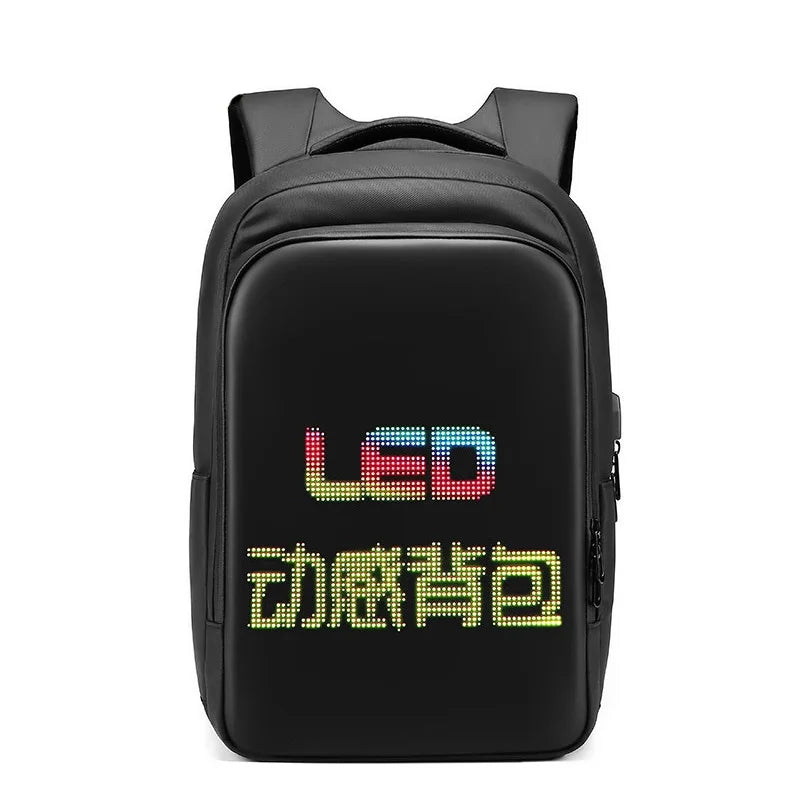 LED Display backpack Business Travel 15.6