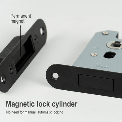  Modern Aluminium Door Handle Magnetic Suction Lock