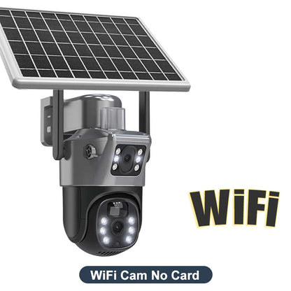 4K 8MP Solar Battery Wifi Camera 