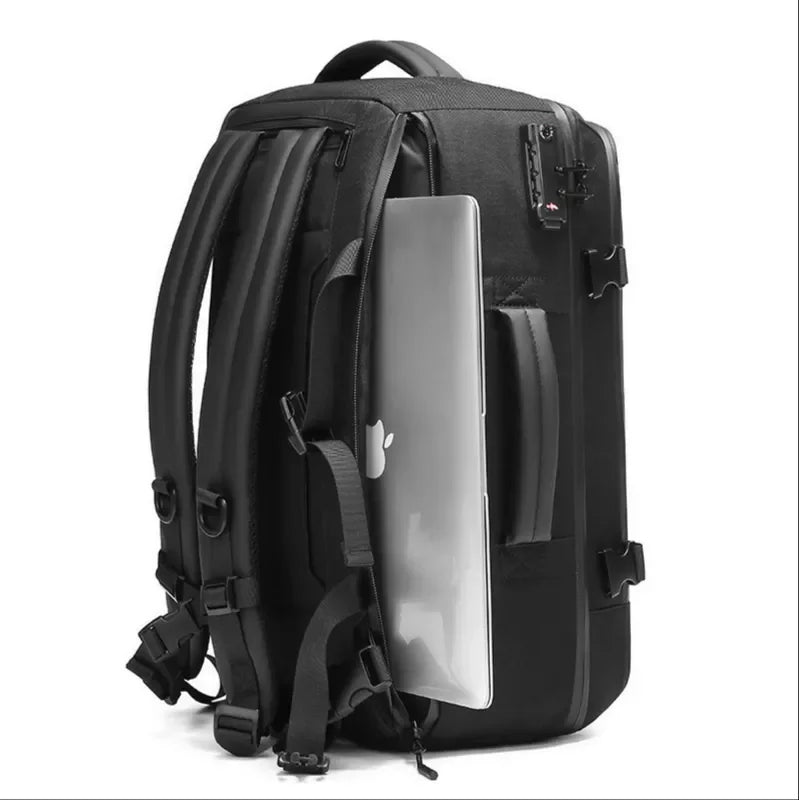 Large Capacity Men Business Travel Backpack with Code Lock