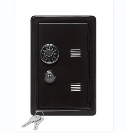Household Insurance Box Vertical Mini Safe Metal Car Safe Key Cabinet Insurance Desktop Decoration Piggy Bank