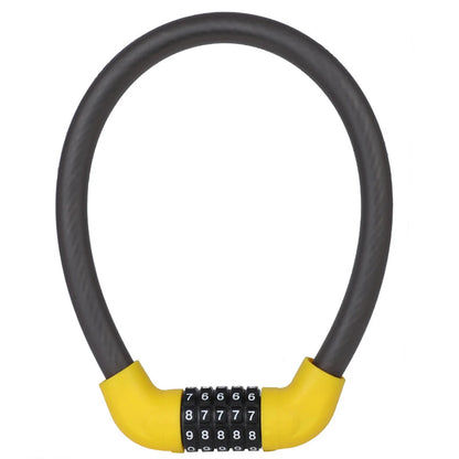 Bike Lock 5 Digit Code Combination Universal Bicycle Lock Bicycle Security Locking Equipment MTB Anti-theft Bike Accessories
