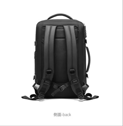 Large Capacity Men Business Travel Backpack with Code Lock