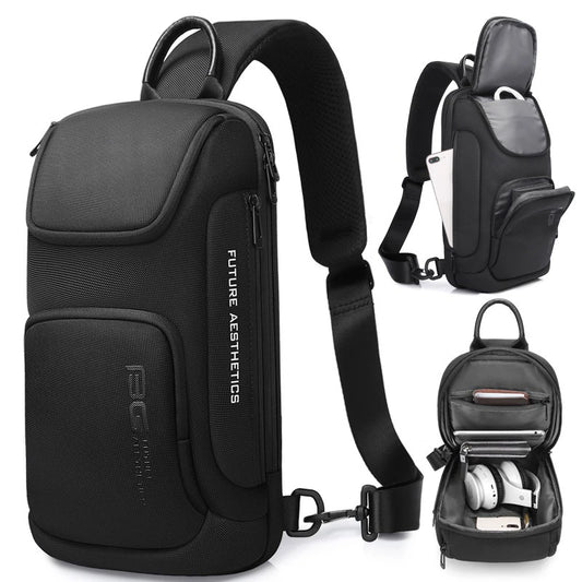 New shoulder bag male Korean version male chest bag light business function crossbody bag trend cross-border male bag