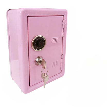 Household Insurance Box Vertical Mini Safe Metal Car Safe Key Cabinet Insurance Desktop Decoration Piggy Bank