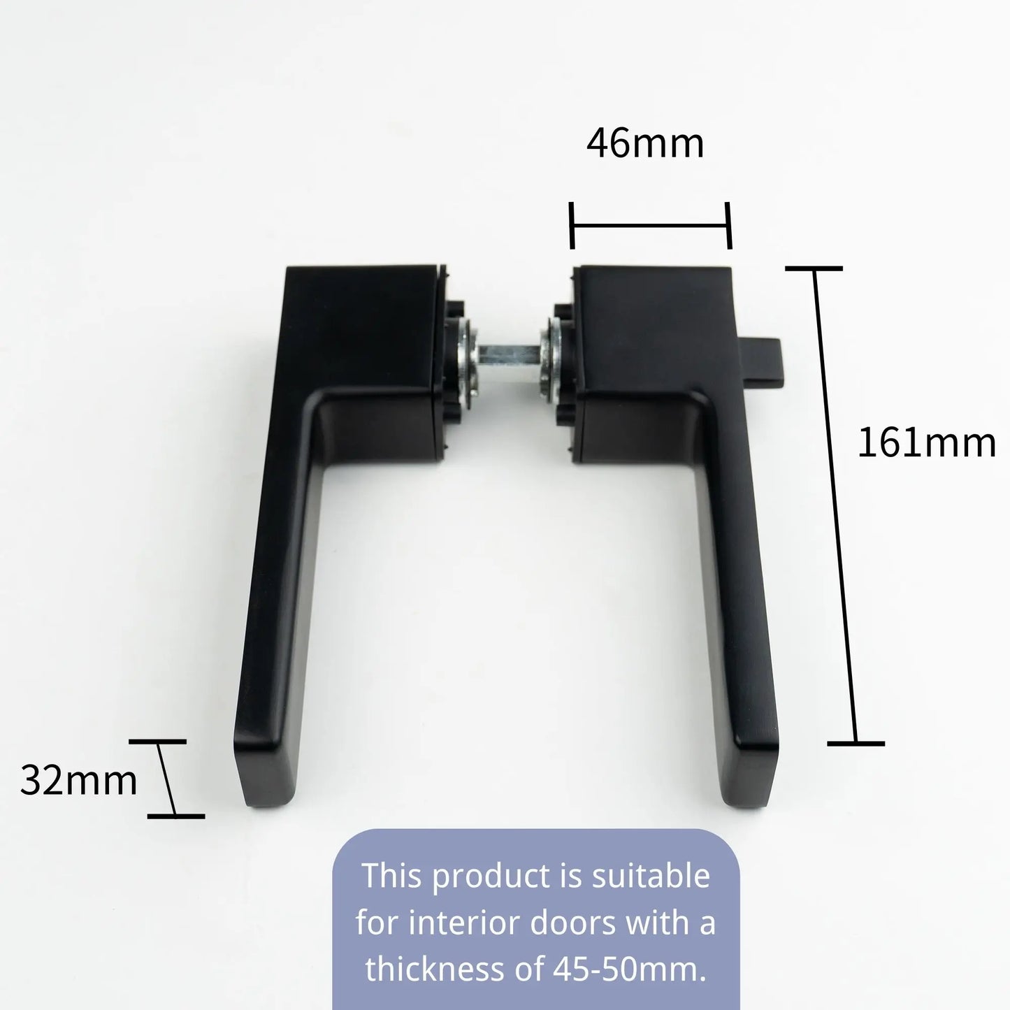  Modern Aluminium Door Handle Magnetic Suction Lock