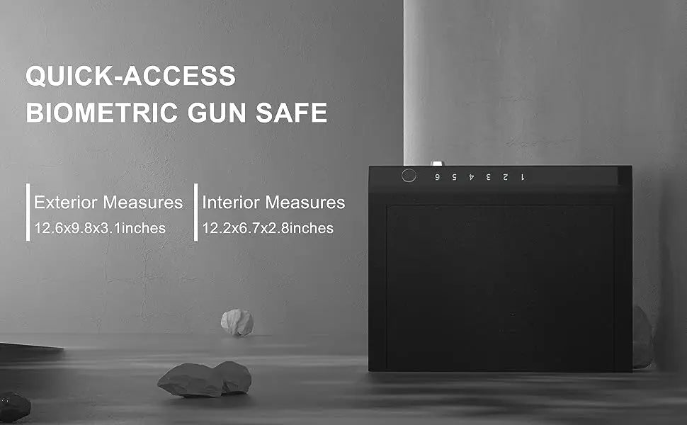 Biometric Lock Quick Access Gun Safes 