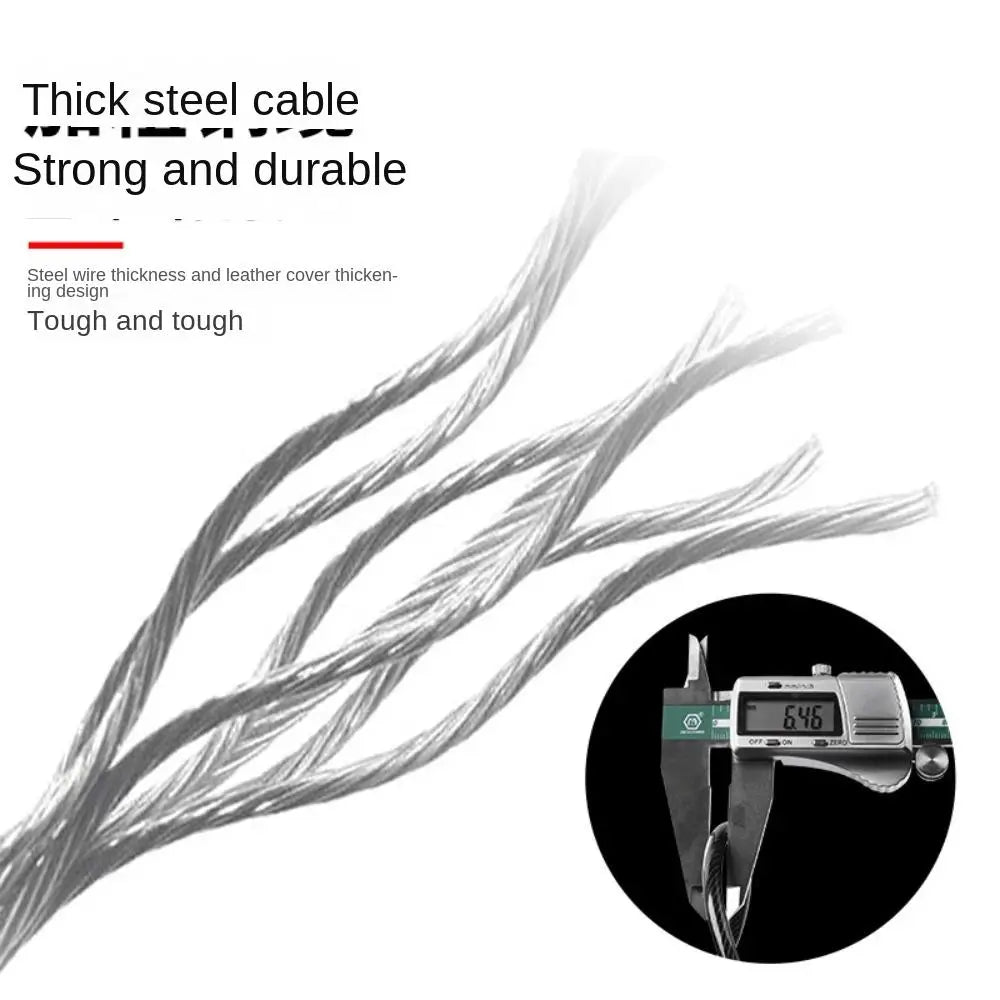 Bicycle Lock Steel Cable Chain 