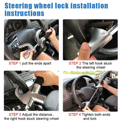 Car Steering Wheel Lock 