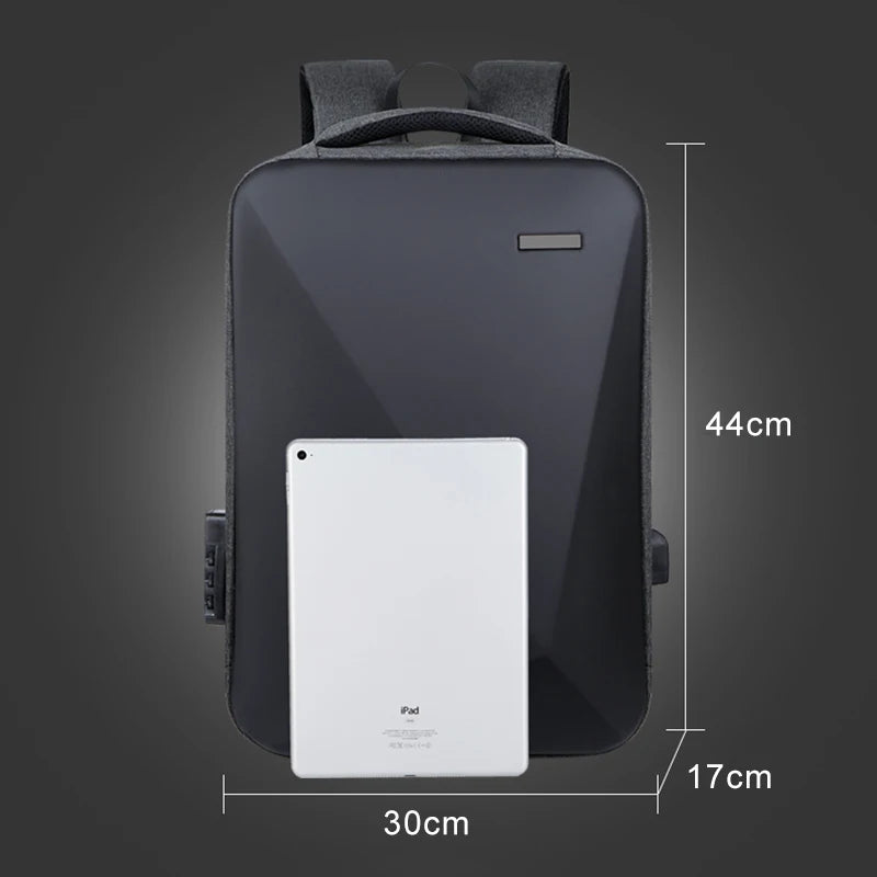 Men'S Backpacks USB Charging Business Bag Male Multifunctional Waterproof Rucksack Unisex Anti-Theft Bagpack Fashion Backpack