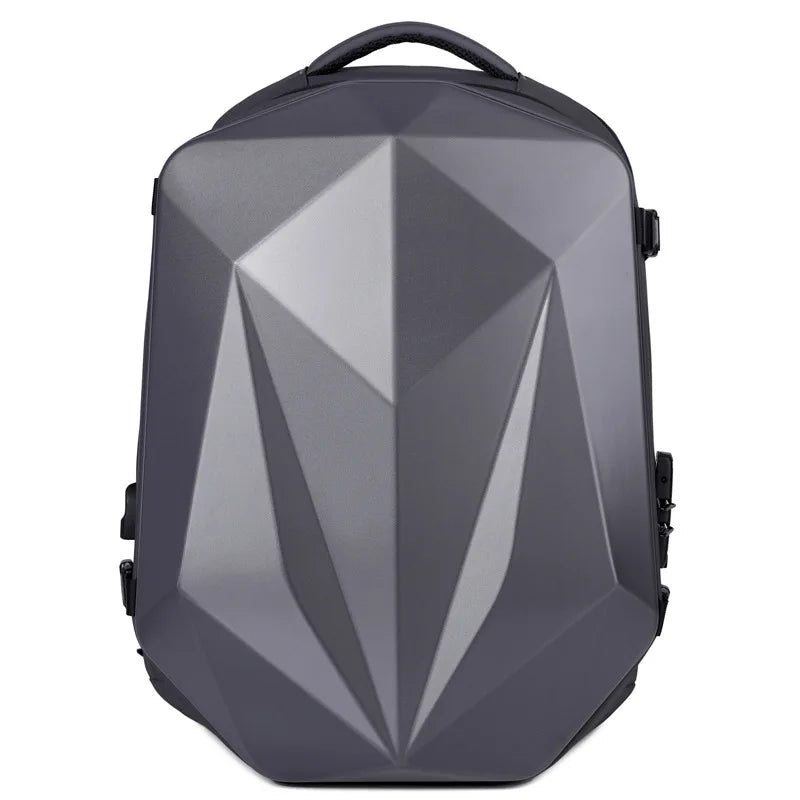 Men'S Backpack with Password/Usb Hard Shell 