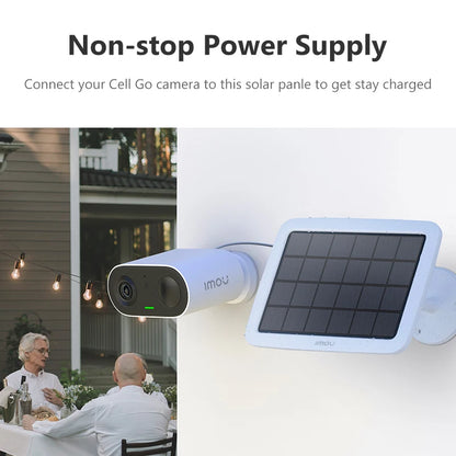 IMOU Cell Go with Solar Panel Rechargeable Camera 