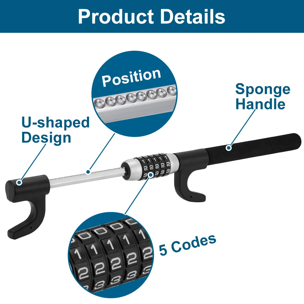 Anti-Theft Car Steering Wheel Lock 